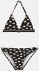 Protest triangel bikini Flores met all over print zwart/wit online kopen