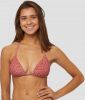 Barts Bathers voorgevormde triangel bikinitop met panterprint online kopen