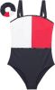 Tommy Hilfiger Badpakken One Piece Donkerblauw online kopen