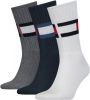 Tommy Hilfiger Sokken Men Sock 3P Flag White 1 online kopen