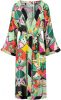 Pom Amsterdam Festive Paper kimono sp6808 , Groen, Dames online kopen