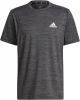 Adidas AEROREADY Designed To Move Sport Stretch T shirt Black Melange Heren online kopen
