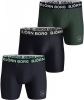 Bjorn Borg Bj&#xF6, rn Borg Performance boxershorts met logoband in 3 pack online kopen